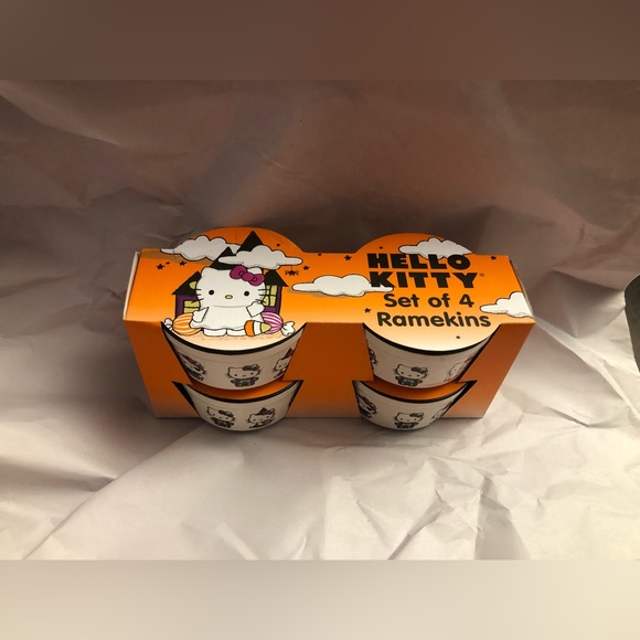 Sanrio Other - Set of 4 Sanrio Hello Kitty Halloween Ramekins